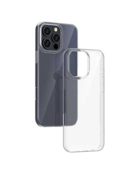 Husa Flexibia pentru iPhone 16 Pro Max, Clear View, Silicon, Grosime 2 mm, Anti-Alunecare, Anti-Galbenire, Transparenta
