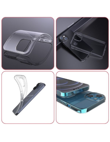 Husa Flexibia pentru iPhone 16 Pro Max, Clear View, Silicon, Grosime 2 mm, Anti-Alunecare, Anti-Galbenire, Transparenta