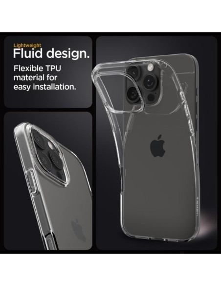 Husa Flexibia pentru iPhone 16 Pro Max, Clear View, Silicon, Grosime 2 mm, Anti-Alunecare, Anti-Galbenire, Transparenta