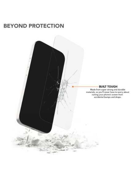 Folie de Protectie pentru iPhone 16 Pro cu Accesorii Montaj, Grosime 0.3 mm, Clear View, Transparenta
