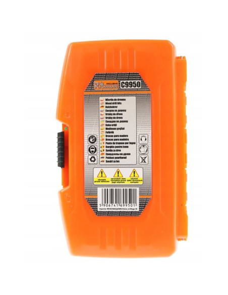 Burghie plate pentru lemn, set 8 buc, 12-32 mm, Richmann Exclusive