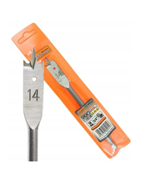 Burghiu plat pentru lemn, 14 mm, Richmann