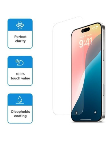 Husa si Folie Protectie pentru iPhone 16 Pro TPU, Protectie si pentru Camera, MagSafe, Anti-Alunecare, Anti-Galbenire, Transpare