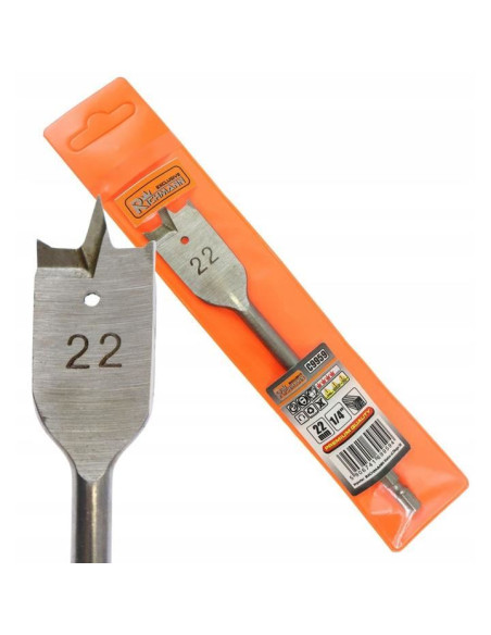 Burghiu plat pentru lemn, 22 mm, Richmann