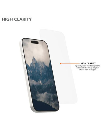 Husa si Folie Protectie pentru iPhone 16 Pro TPU, Protectie si pentru Camera, MagSafe, Anti-Alunecare, Anti-Galbenire, Transpare