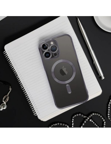 Husa si Folie Protectie pentru iPhone 16 Pro TPU, Protectie si pentru Camera, MagSafe, Anti-Alunecare, Anti-Galbenire, Transpare