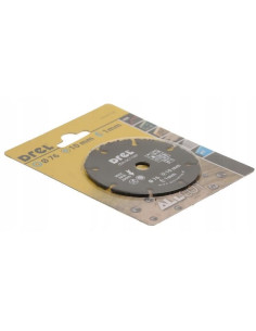 Disc diamantat segmentat mini, lemn, taiere uscata, 76 mm/10 mm, Drel 2