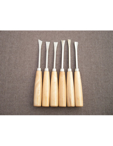 Dalti sculptura, set 6 buc, 16.5 cm, Condor