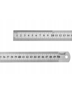 Rigla de otel, 500 mm, Drel 2