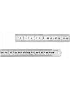 Rigla de otel, 1000 mm, Drel