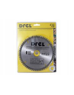 Disc circular vidia, 60 dinti, 180 mm, Drel 2