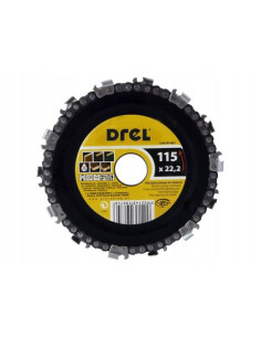 Disc debitat lemn, cu lant, 115 mm, Drel
