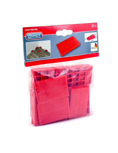 Pana din plastic pentru montaj parchet, set 20 buc, Connex