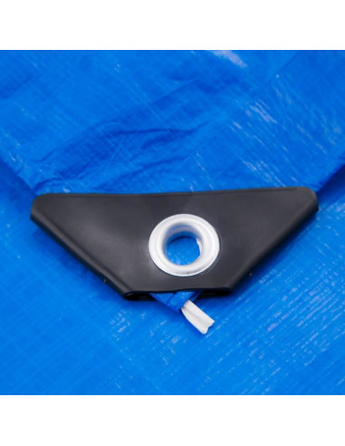 Prelata impermeabila cu inele, 3x5 m, PE, 80 g/mp, 15 mp, Beorol