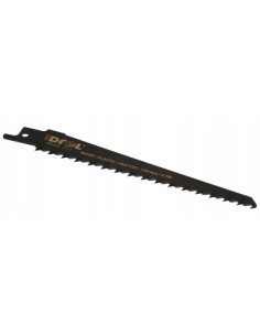 Panza, lama, fierastrau tip sabie, pentru lemn, HCS, 6 TPI, 150 mm, Drel