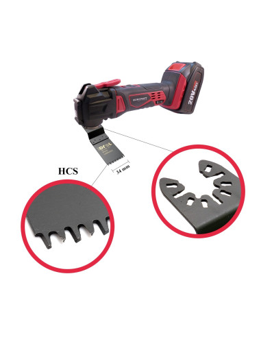 Panza/lama fierastrau, pentru multifunctional, HCS, pentru lemn, 34 mm, Drel