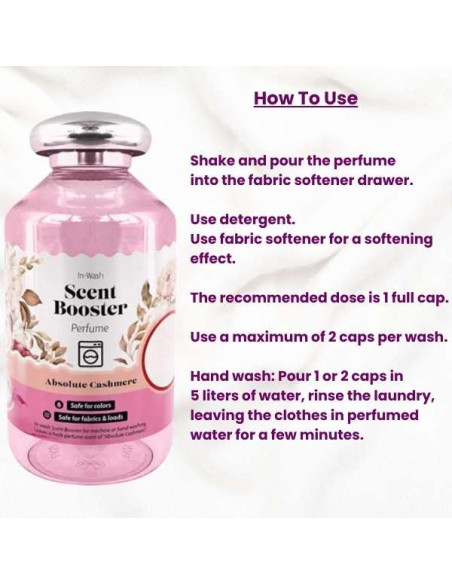 Parfum Concentrat pentru Rufe, Absolute Cashmere, 250 ML