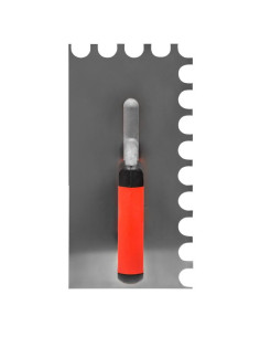 Gletiera inox cu zimti, maner soft, 13x28 cm, Beorol 2