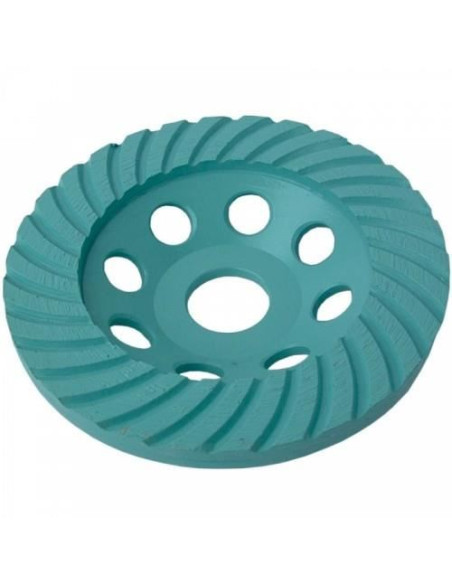 Disc diamantat turbo, beton, slefuire uscata, 125 mm, Dedra