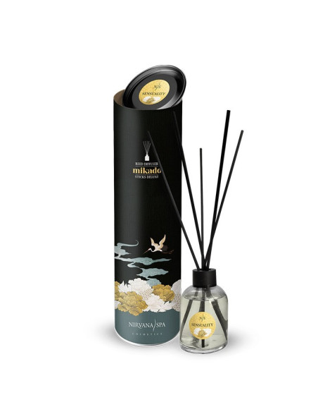 Odorizant cu betisoare pentru casa, Mikado Sensuality, 100 ml, Nirvana Spa