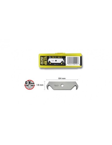 Lame cutter cu cioc 18 mm, OLFA