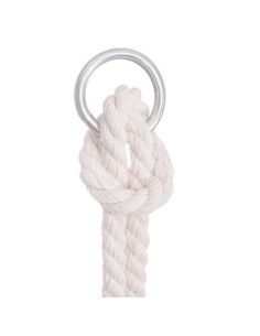 Leagan pentru copii, lemn, perna inima albastru deschis, 33.4x34.5x25 cm, Springos 2