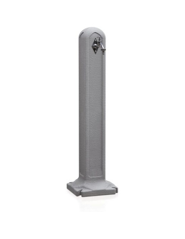 Masca robinet de gradina, cu adaptor furtun, gri, 90 cm, Itwan