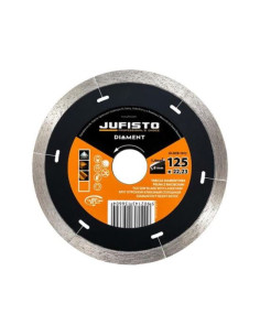 Disc diamantat continuu subtire, 125x1.4 mm, Jufisto