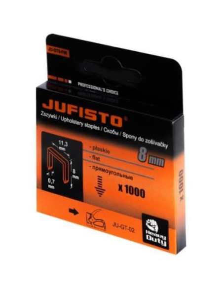 Capse tip J/53, 8 mm, 1000 buc, Jufisto