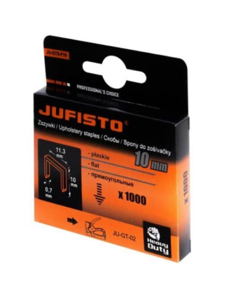 Capse tip J/53, 10 mm, 1000 buc, Jufisto