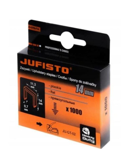 Capse tip J/53, 14 mm, 1000 buc, Jufisto