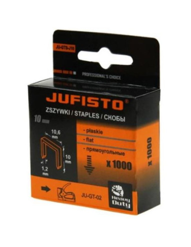 Capse tip G/10, 10 mm, 1000 buc, Jufisto