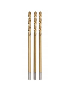 Burghiu pentru metal, nitrura de titan, 3 buc, 2 mm, Jufisto