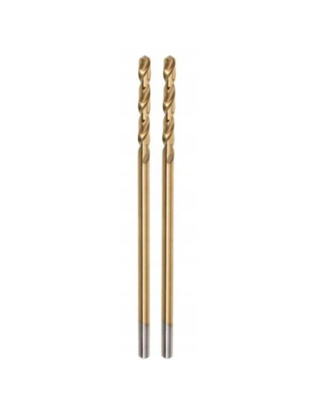Burghiu pentru metal, nitrura de titan, 2 buc, 5.5 mm, Jufisto
