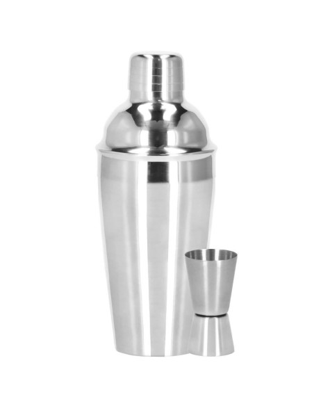 Kit pentru barmani, cocktail shaker, inox, set 5 piese, 550 ml, Springos