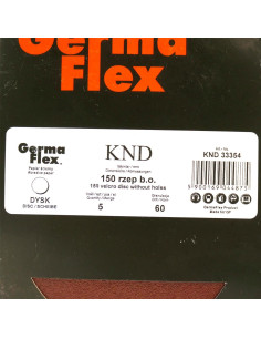 Set 5 abrazive/smirghel cu scai, P120, 125 mm, Germa Flex 2