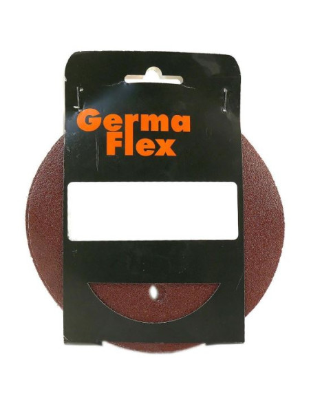 Set 5 abrazive/smirghel cu scai cu gauri, P60, 125 mm, Germa Flex