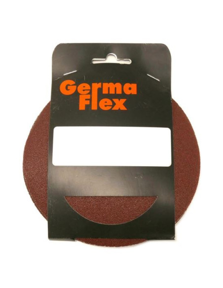 Set 5 abrazive/smirghel cu scai, P60, 180 mm, Germa Flex