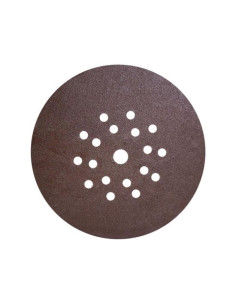 Set 5 abrazive/smirghel cu scai cu gauri, pentru slefuitor perete, P80, 225 mm