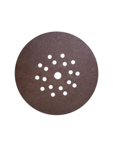 Set 5 abrazive/smirghel cu scai cu gauri, pentru slefuitor perete P220, 225 mm
