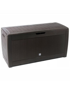 Lada depozitare de gradina, maro inchis, 119x48x60 cm, Rato