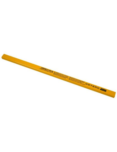 Creion pentru ceramica si sticla, mina rosie, 24 cm, Ostero