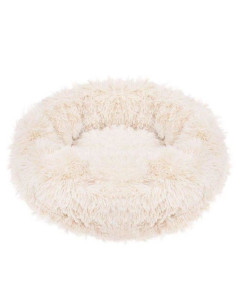 Culcus moale, pentru caine/pisica, bej, 50 cm