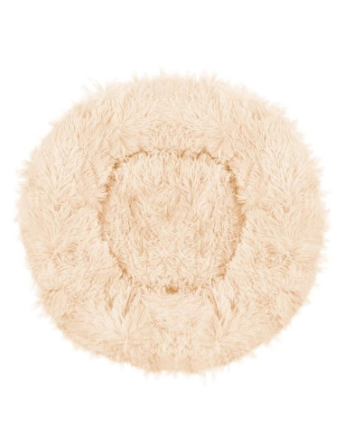 Culcus moale, pentru caine/pisica, crem, 50 cm