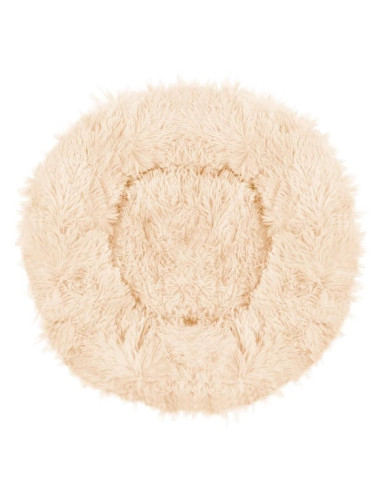 Culcus moale, pentru caine/pisica, crem, 60 cm