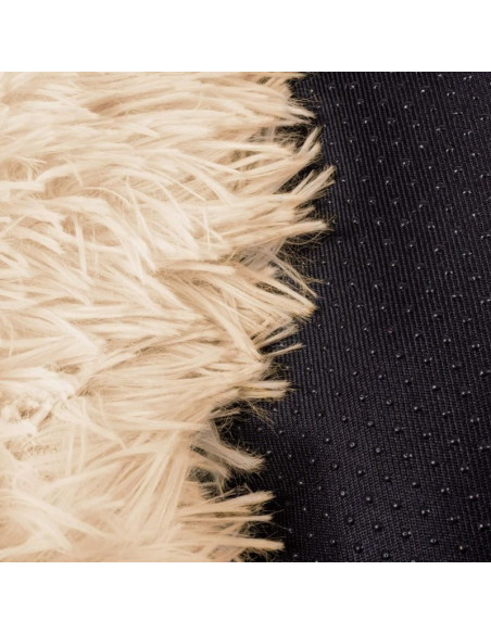 Culcus moale, pentru caine/pisica, crem, 60 cm