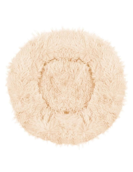 Culcus moale, pentru caine/pisica, crem, 70 cm