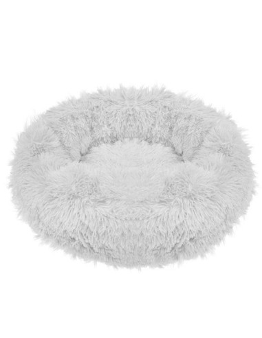 Culcus moale pentru caine/pisica, gri, 90 cm