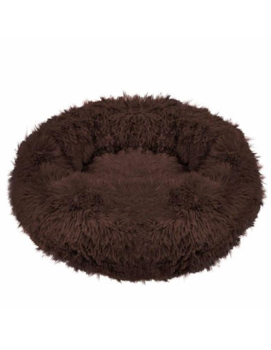 Culcus moale, pentru caine/pisica, maro, 80 cm
