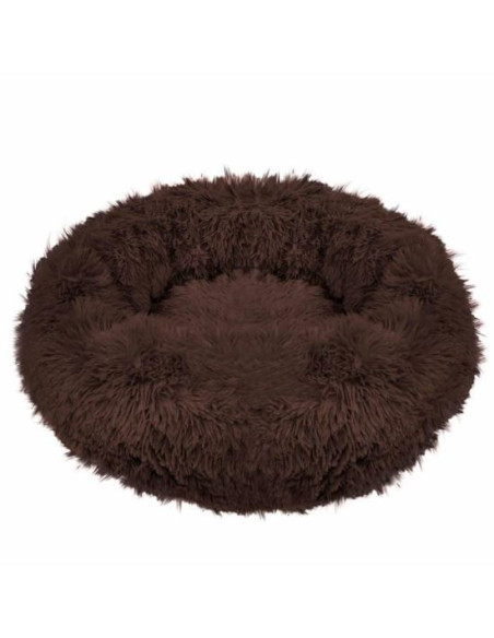 Culcus moale, pentru caine/pisica, maro, 80 cm